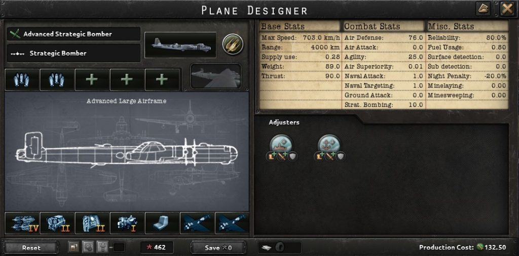 hearts of iron 4 advanced strategic bomber design