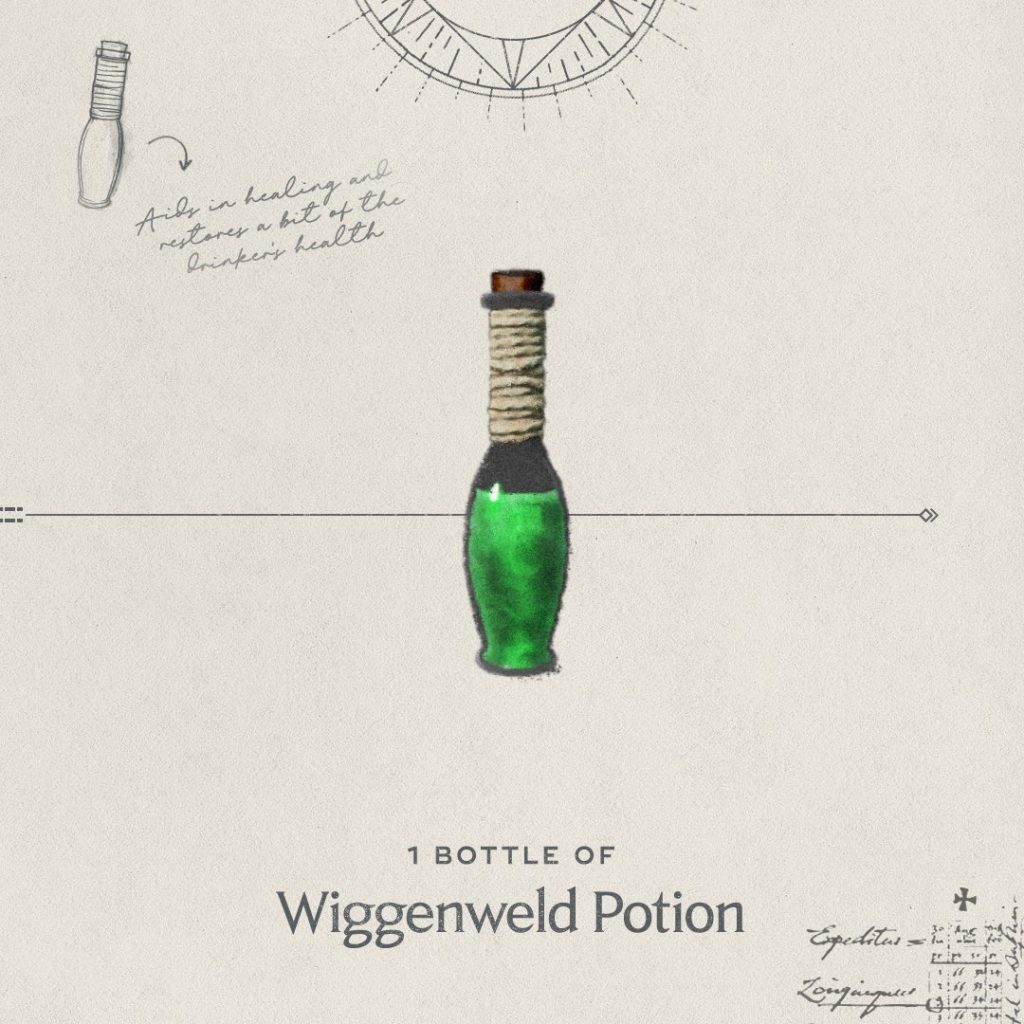 hogwarts legacy wiggenweld potion vial