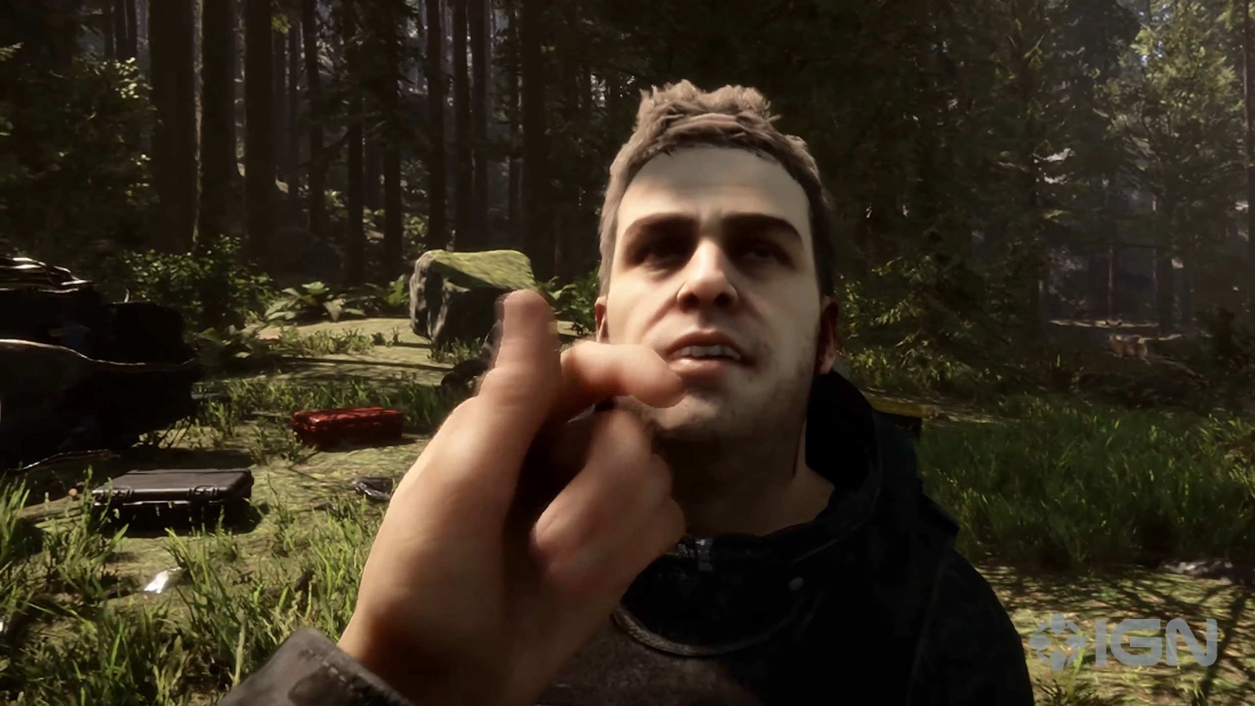 Sons of the Forest devs talk Kelvin and Virginia, GPS, and log sleds