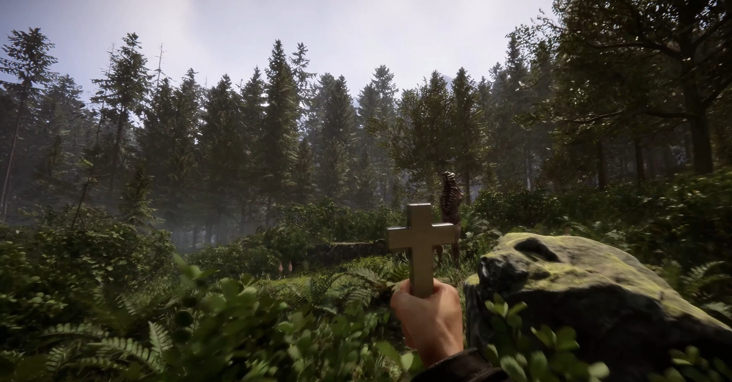 Sons of the Forest devs talk Kelvin and Virginia, GPS, and log sleds