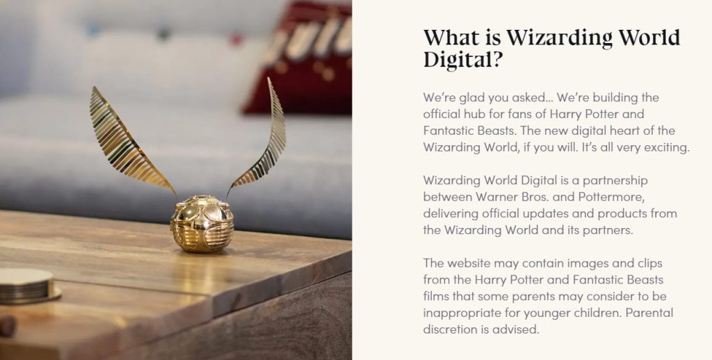 hogwarts legacy what is wizarding world digital