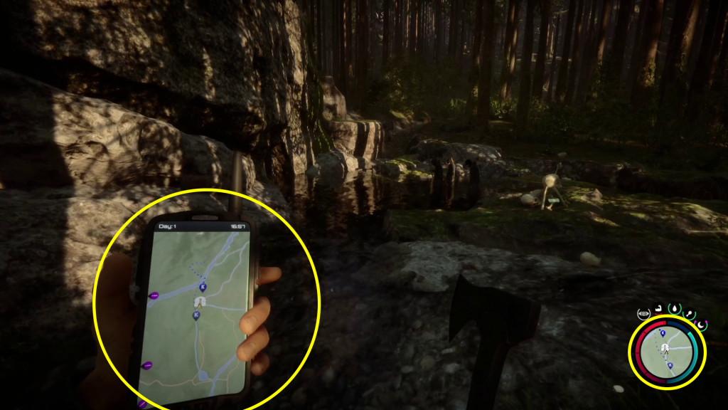 gps and minimap how to get water sons of the forest guide