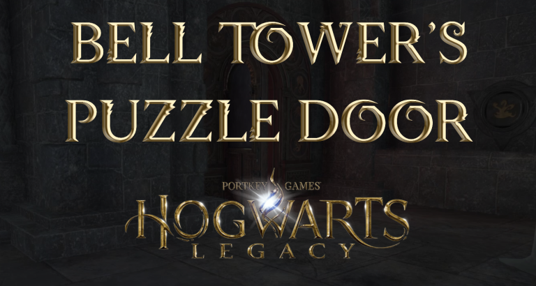 hogwarts legacy bell tower's puzzle door featured image