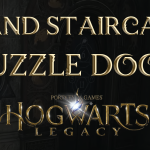 hogwarts legacy grand staricase's puzzle door featured image
