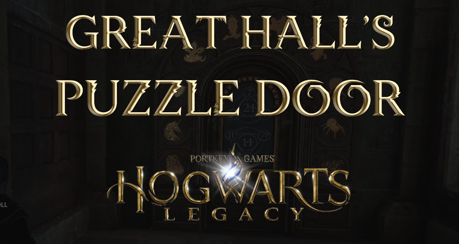 hogwarts legacy great hall's puzzle door featured image