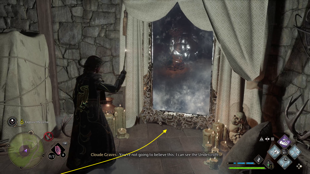 hogwarts legacy in the shadow of the estate 15 1 mirror