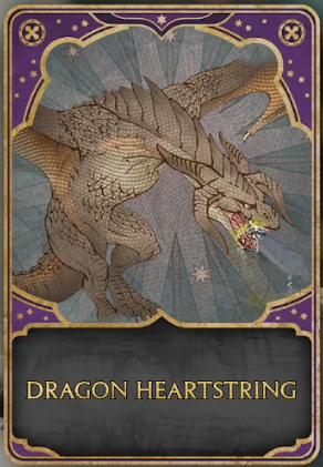 hogwarts legacy wand core options dragon heart string