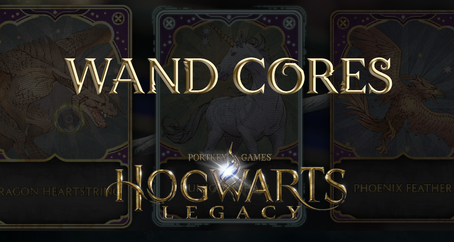 hogwarts legacy wand core options featured image