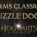hogwarts legacy charms classroom puzzle door featured image
