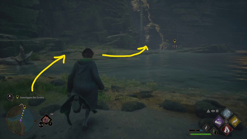 investigate the grotto 1 route scropes last hope guide walkthrough hogarts legacy