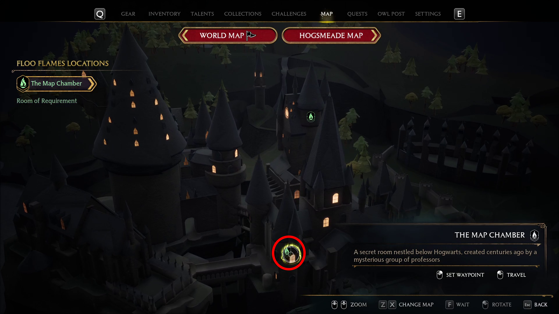 The headmistress speaks hogwarts legacy