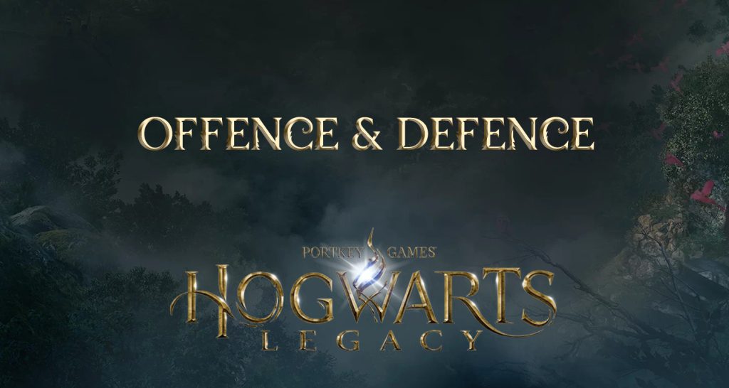 offence & defence featured image hogwarts legacy