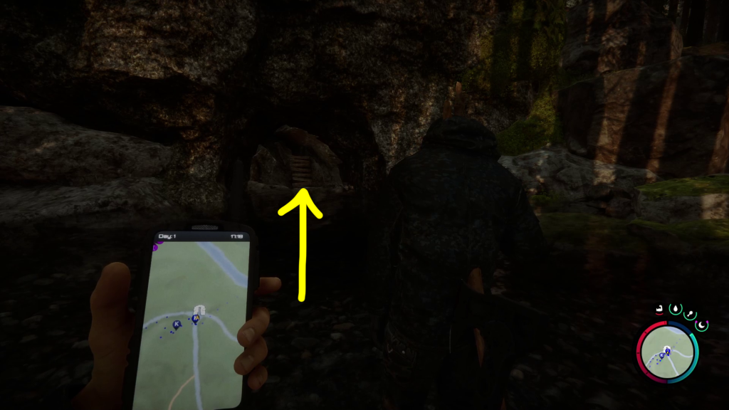 where to get the shovel cave entrance where to get the shovel gun sons of the forest guide
