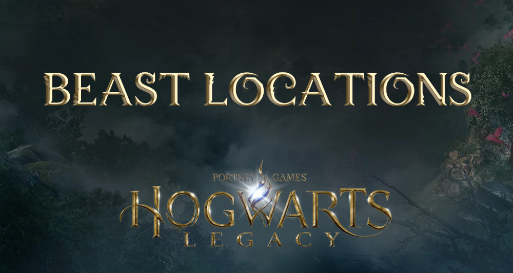hogwarts legacy beast locations featured image