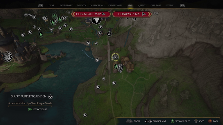 Toad Den Beast Locations - Hogwarts Legacy - EIP Gaming