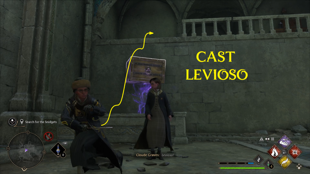 hogwarts legacy a bird in the hand 14 3 levioso box