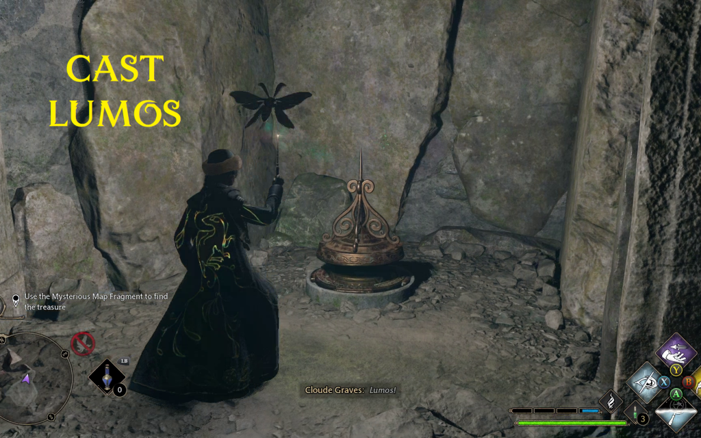 hogwarts legacy cursed tomb treasure 11 2 lumos moth 11