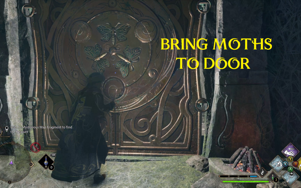 hogwarts legacy cursed tomb treasure 13 3 moth door1