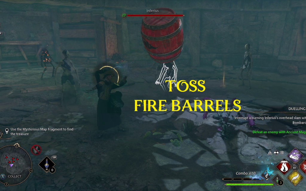 hogwarts legacy cursed tomb treasure 14 3 fire barrel1