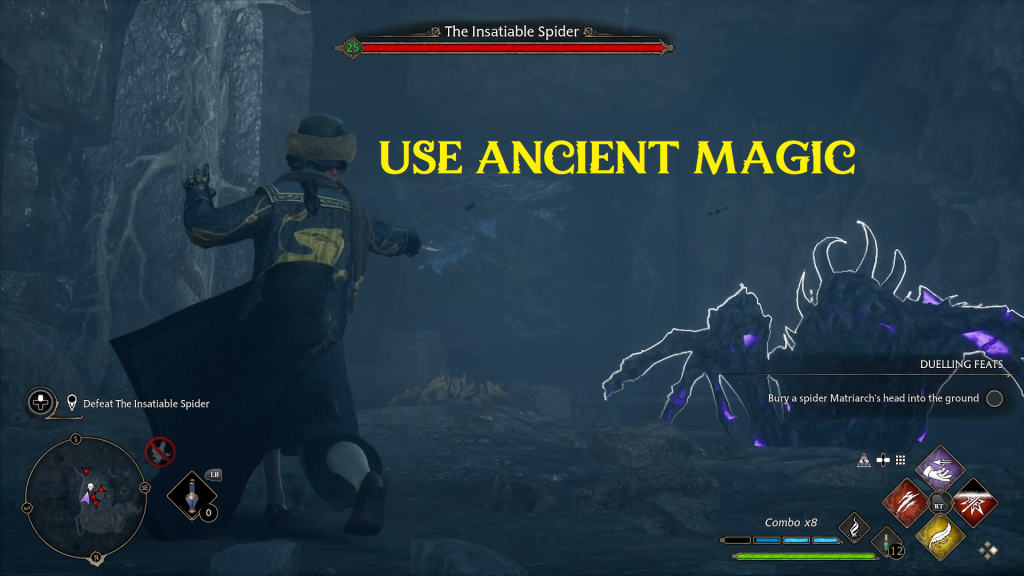 hogwarts legacy tangled web 18 3 ancient magic