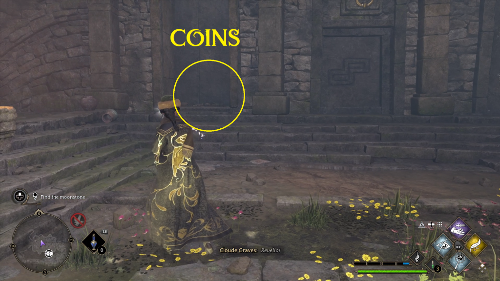 hogwarts legacy the centaur and the stone 8 1 coins