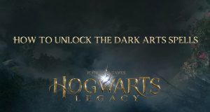 how to unlock the dark arts spells featured image hogwarts legacy