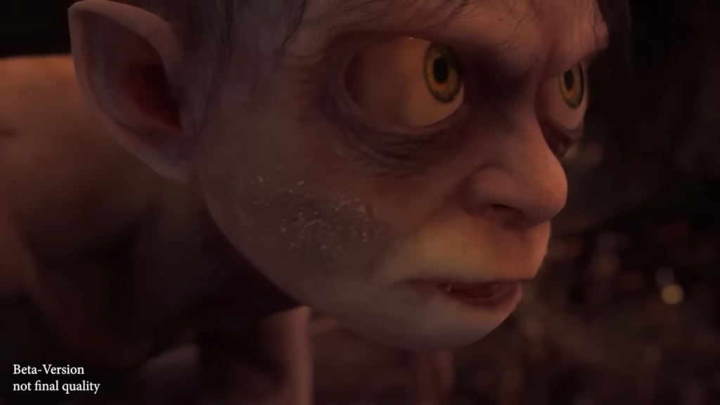 the lord of the rings gollum gollum closeup