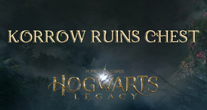 hogwarts legacy korrow ruins chest