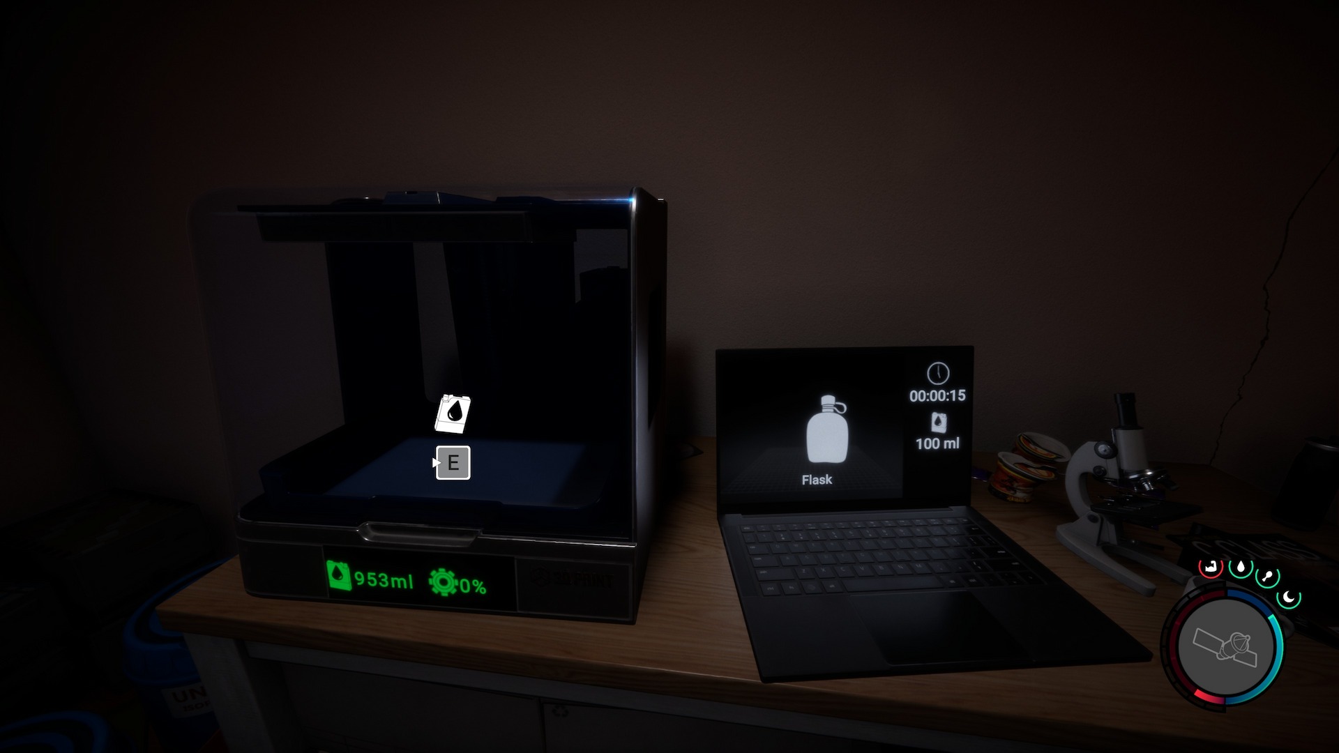 3D Printer Flask Sons of the Forest