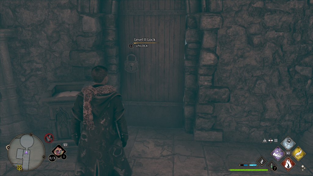 hogwarts legacy field guide detention chamber door
