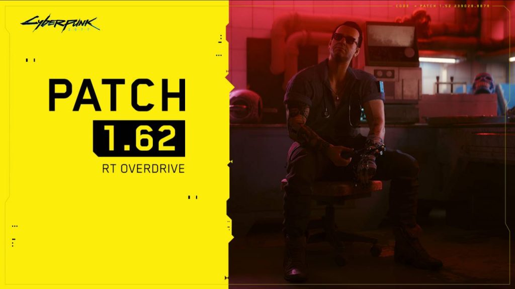 cyberpunk 2077 patch 1.62 featured image news post rt overdrive