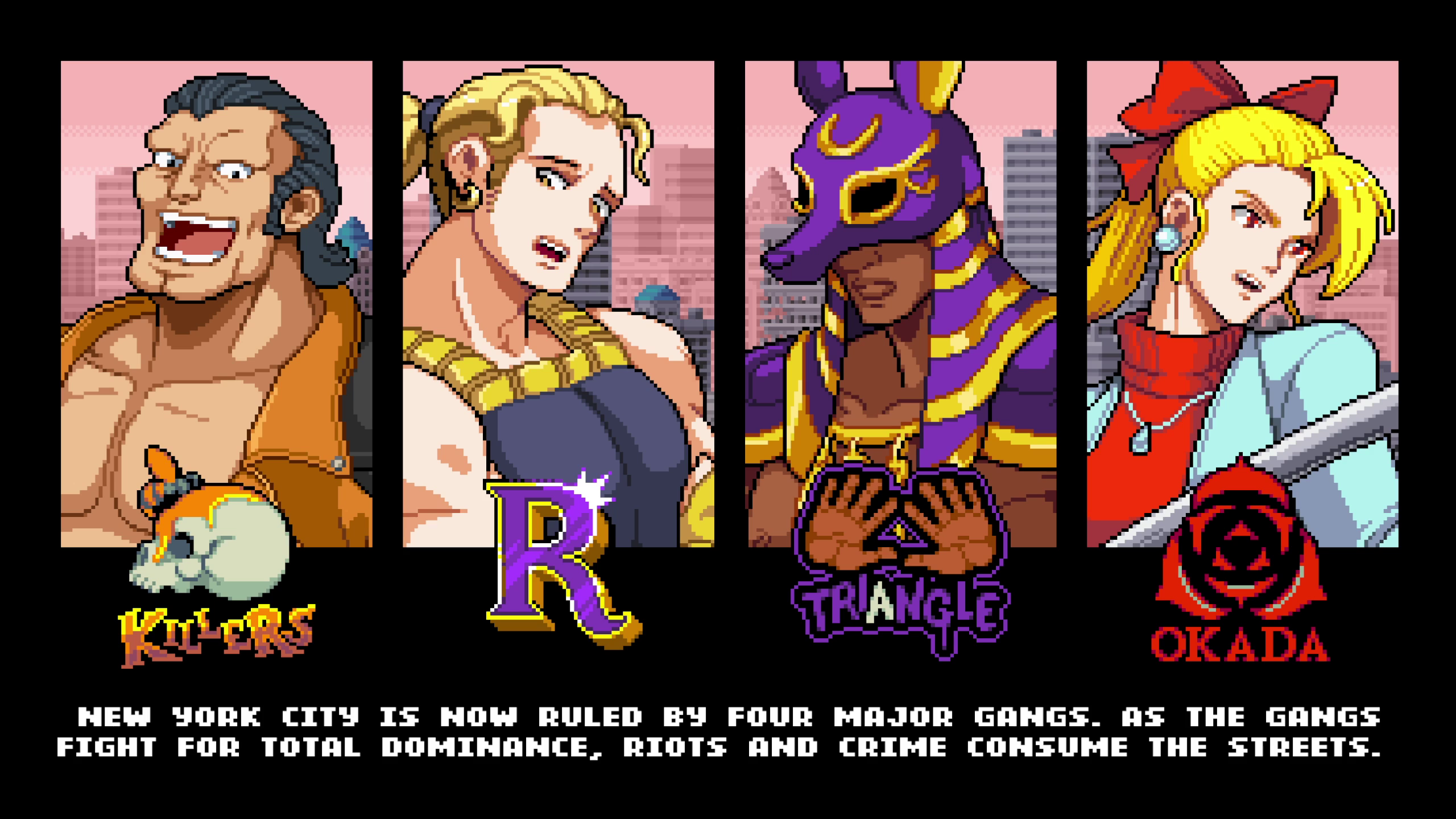 A Deeper Dive into Double Dragon Gaiden's 13 Playable Characters - Xbox Wire