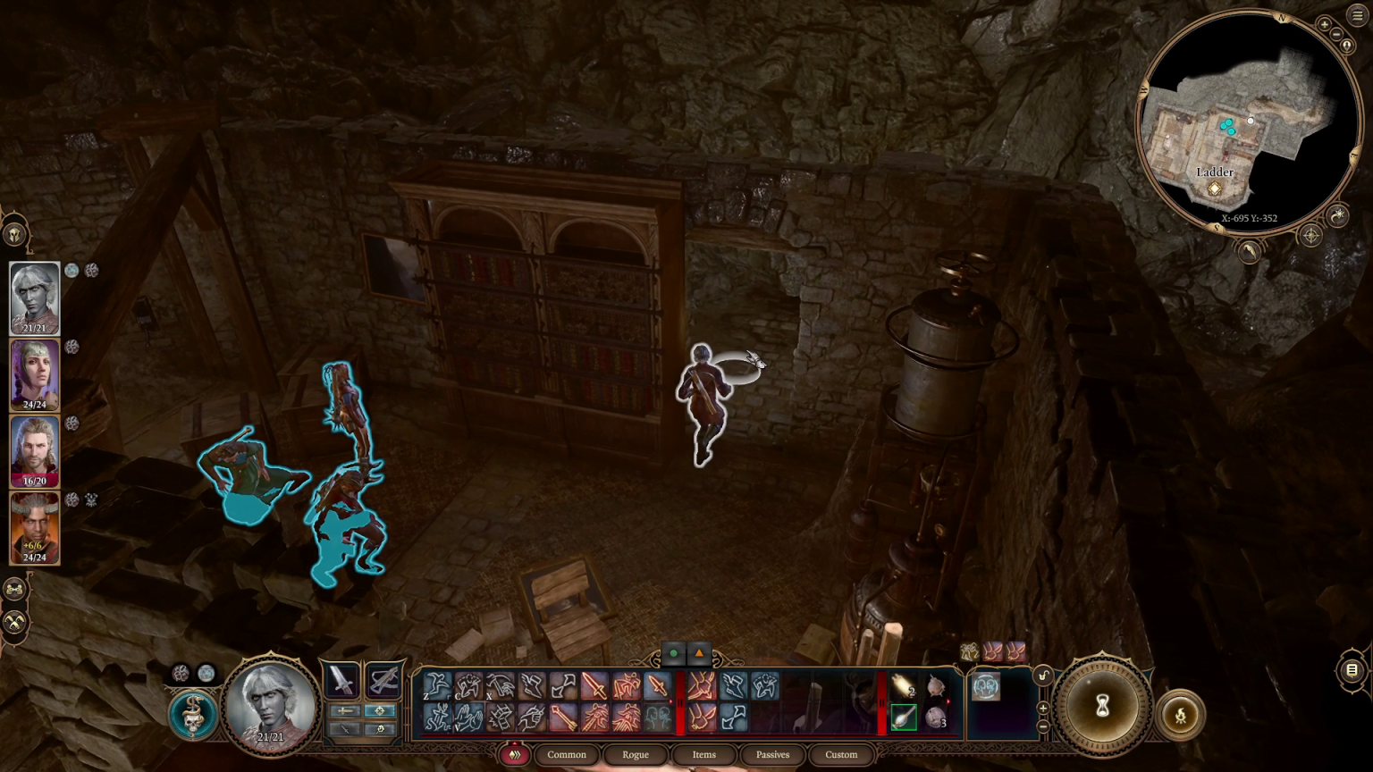 baldur's gate 3 moving the bookcase guide featured image