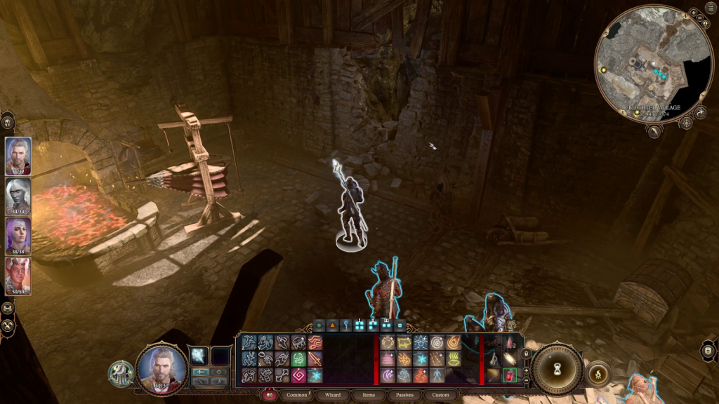 baldurs gate 3 whispering depths guide cracked wall in forge