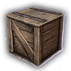 item cont gen crate wood b