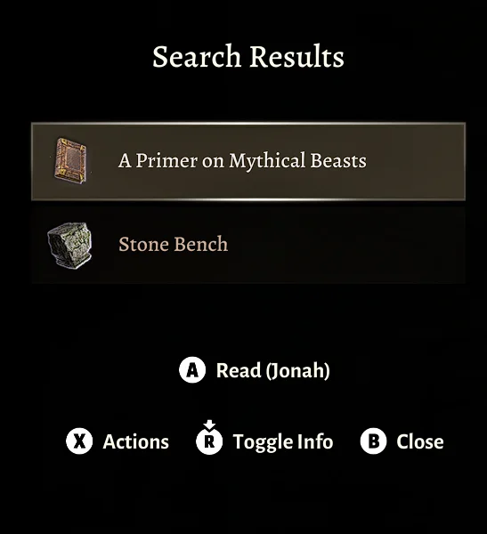 baldurs gate 3 highlighting objects active search results