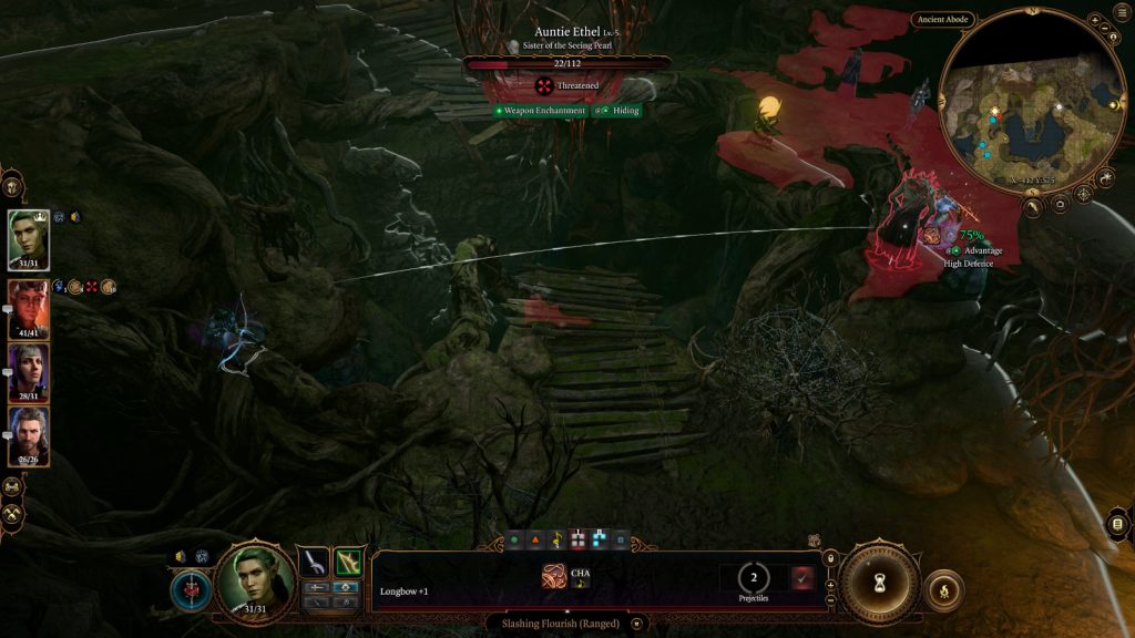 baldurs gate 3 screenshot hagbossfight sneak