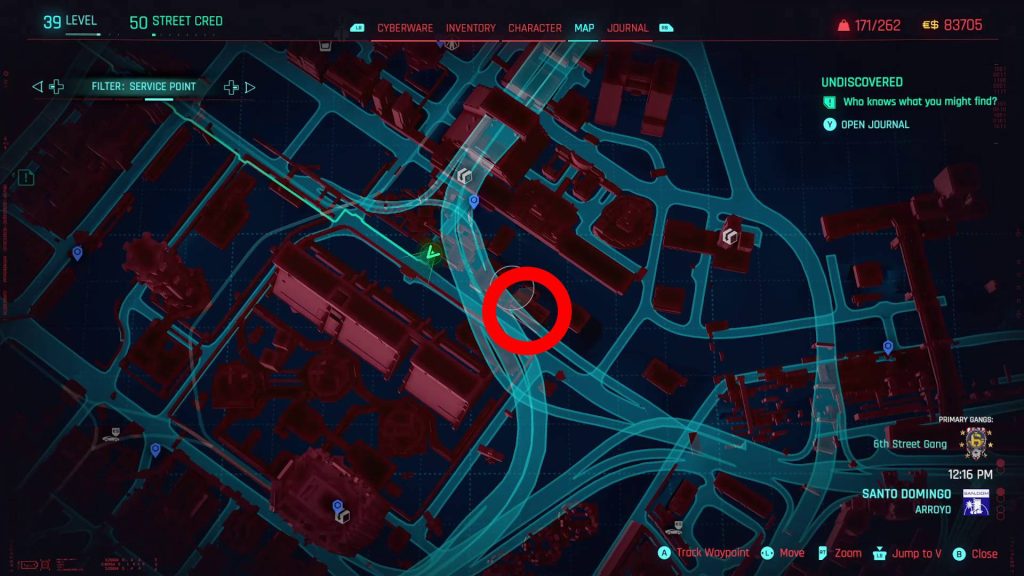 cyberpunk new 2.0 katana errata electric corp on map