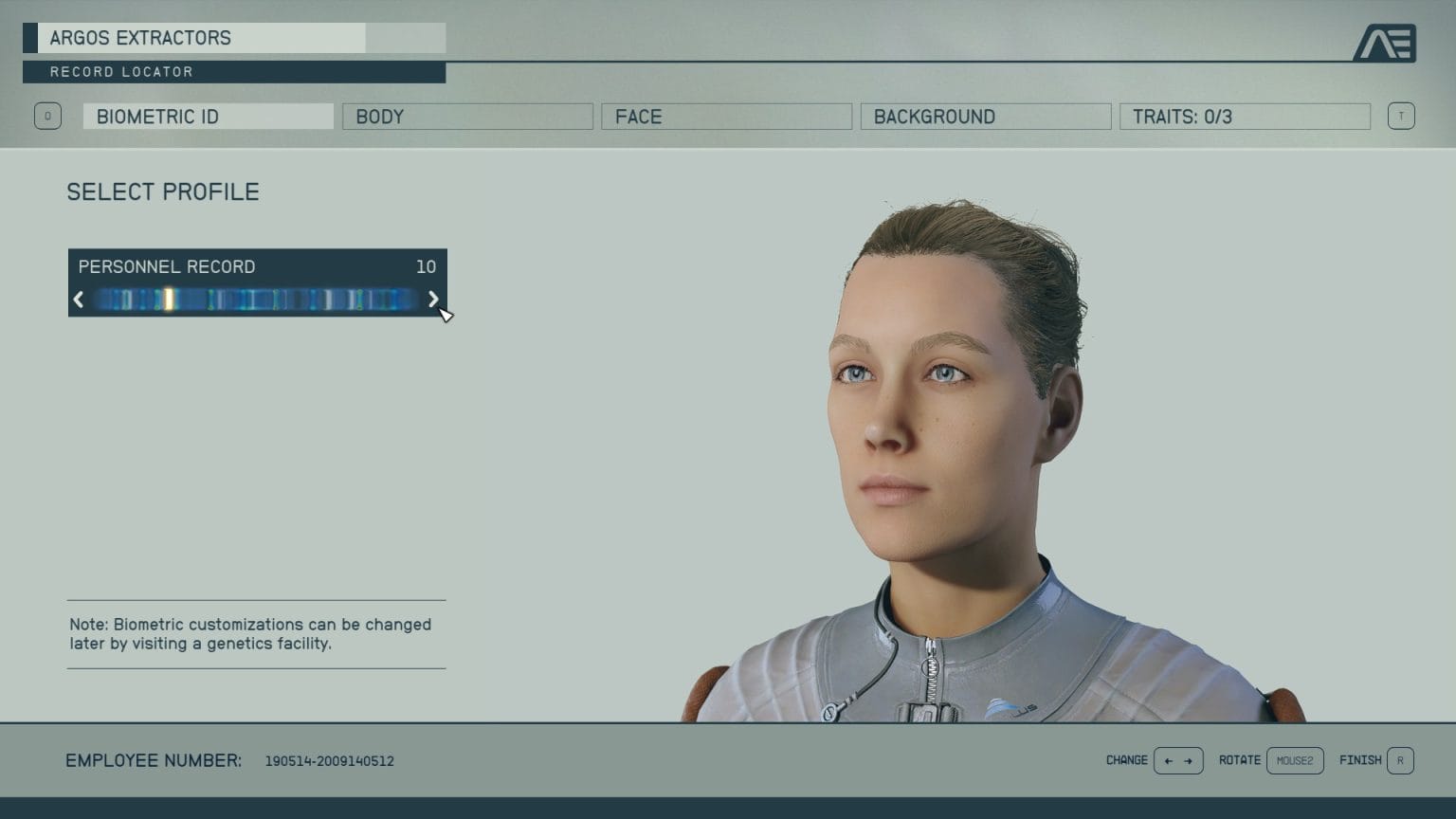 Character Creation - Starfield - EIP Gaming