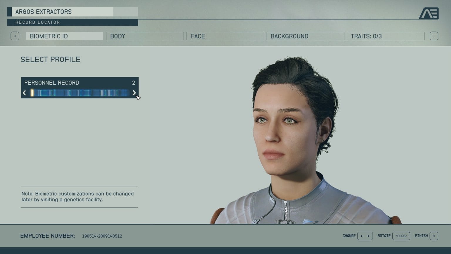 Character Creation - Starfield - EIP Gaming