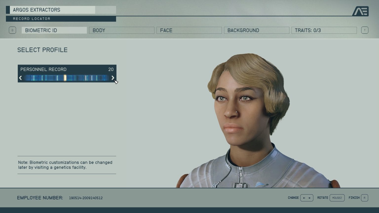 Character Creation - Starfield - EIP Gaming