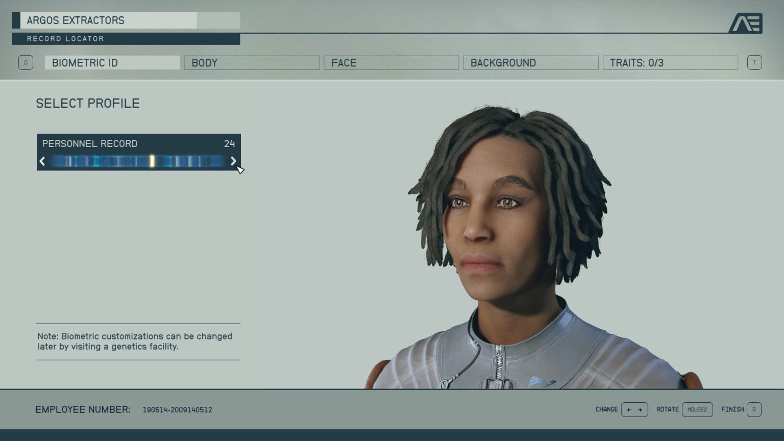 Character Creation - Starfield - EIP Gaming