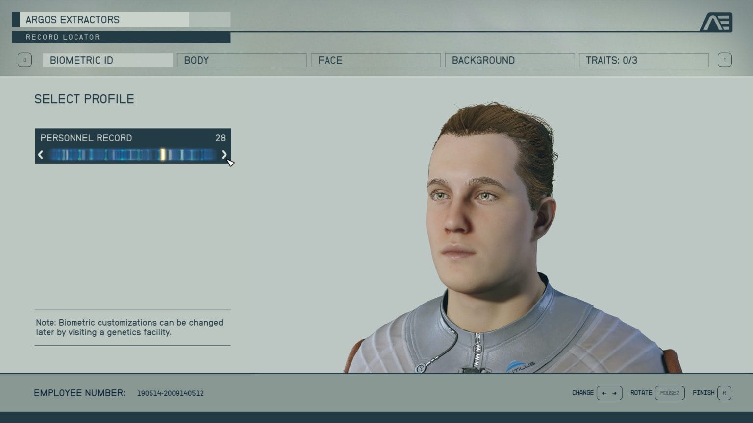 Character Creation - Starfield - EIP Gaming