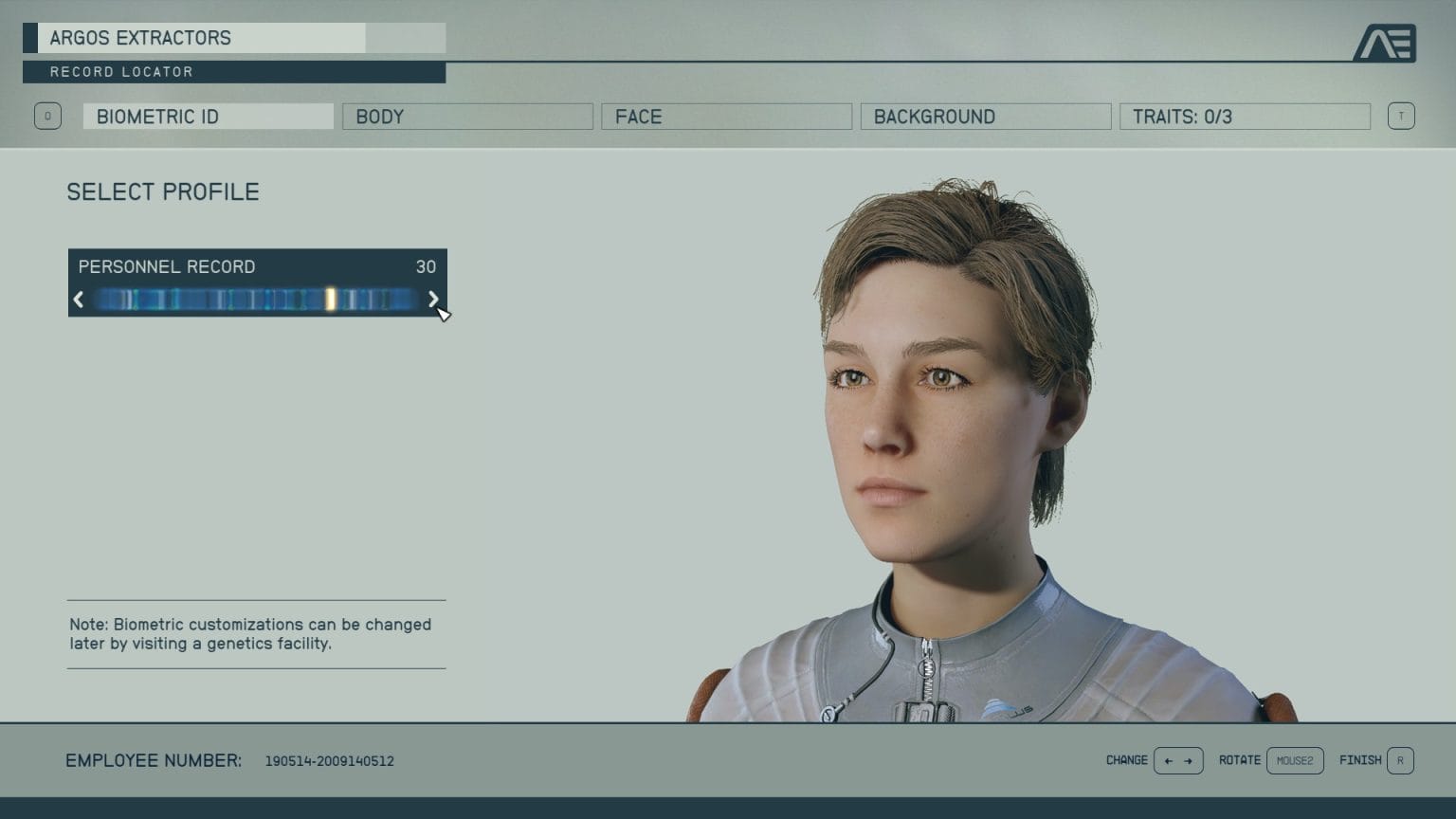 Character Creation - Starfield - EIP Gaming
