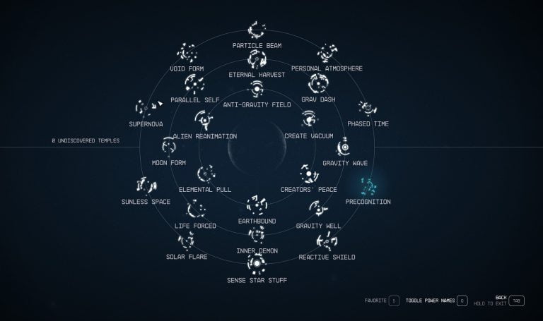 starfield powers guide