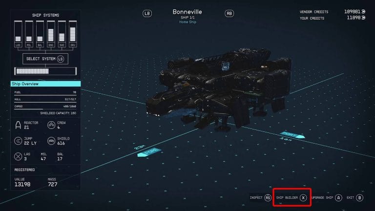 Edit Ship Game Modules How to Build a Ship - Starfield - EIP Gaming