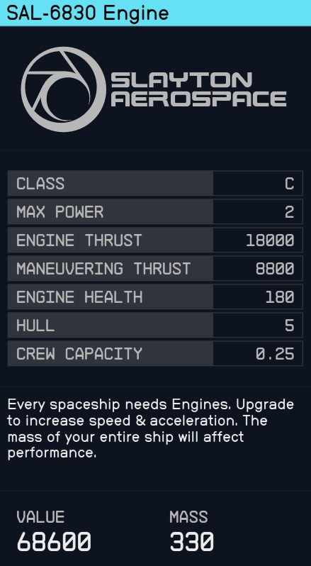 starfield parts guide best engine v4 6830