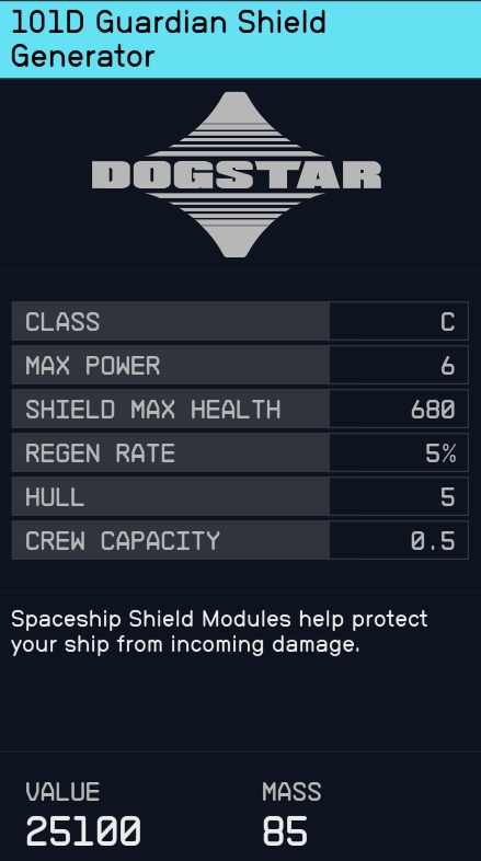 starfield parts guide level 10 shield