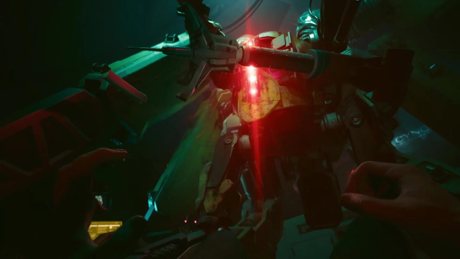 Somewhat Damaged - How to Get Past Cerberus Robot - Cyberpunk 2077