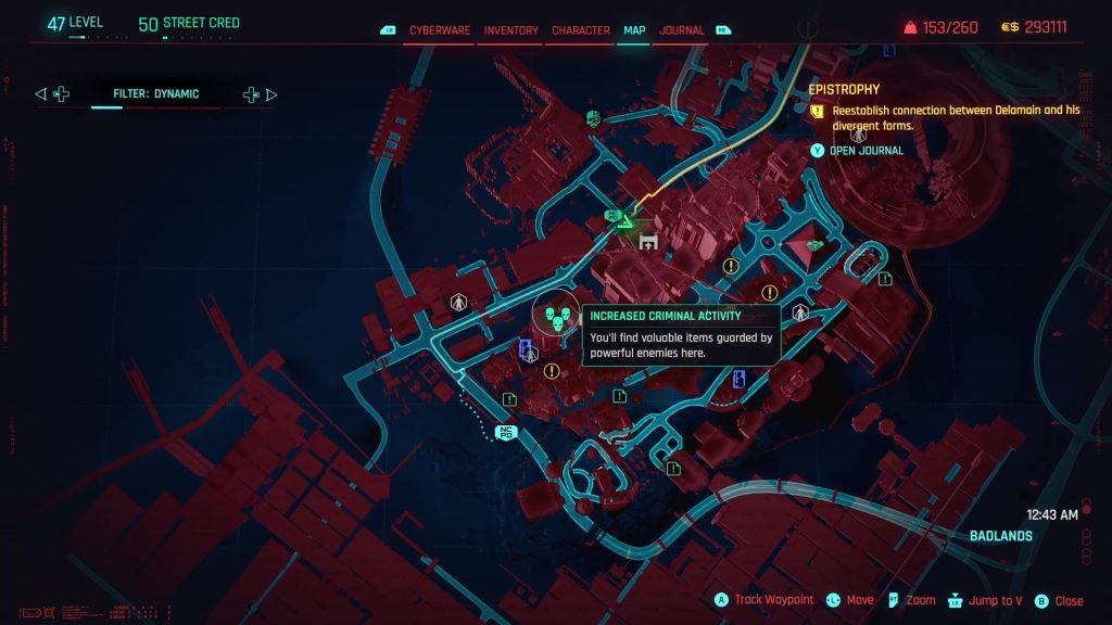 cyberpunk iconic weapons raiju location map
